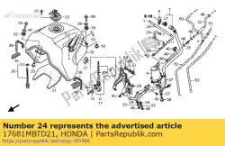 Aqui você pode pedir o nenhuma descrição disponível no momento em Honda , com o número da peça 17681MBTD21: