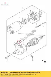 Aqui você pode pedir o quadro, comutato em Suzuki , com o número da peça 3117526F00: