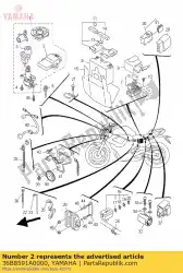 Ici, vous pouvez commander le unité de commande du moteur auprès de Yamaha , avec le numéro de pièce 36B8591A0000: