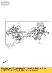 Ici, vous pouvez commander le ring-o sc300aef auprès de Kawasaki , avec le numéro de pièce 92055Y043: