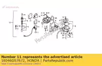 16046GS7672, Honda, byyter assy., a honda sa vision  sa50 1 50 , Nuovo