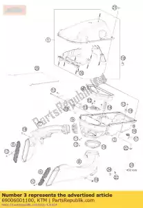 ktm 69006001100 filterkast onderste deel 09 - Onderkant