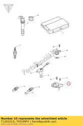 Ici, vous pouvez commander le capteur, pression d'air auprès de Triumph , avec le numéro de pièce T1292015: