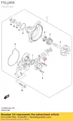 Here you can order the screw from Suzuki, with part number 021120635A: