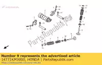 14771KM3000, Honda, retainer, valve spring honda cbr cbrr (g) japanese domestic / nc23-100 r nc21-100 (g) japan vtr 125 250 400 600 1986 1987 1988 1989 1990 2004 2005 2006 2007 2008 2009 2010 2011 2012 2013, New