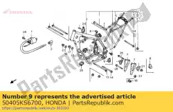 Tutaj możesz zamówić gumowy, korek zbiornika od Honda , z numerem części 50405KS6700: