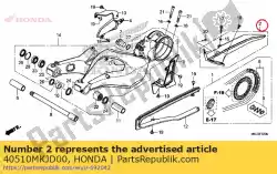 Aqui você pode pedir o case comp. A, corrente de transmissão em Honda , com o número da peça 40510MKJD00: