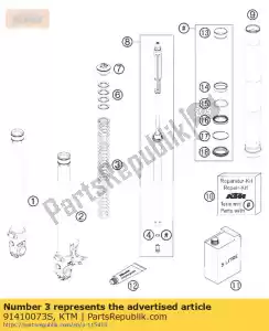 ktm 91410073S spring d43.2 l415 5.6n/mm - Bottom side