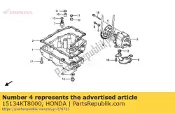 Here you can order the no description available at the moment from Honda, with part number 15134KT8000: