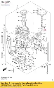 Suzuki 1329129FA0 pralka - Dół