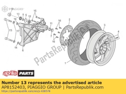 Aprilia AP8152403, Schroef, OEM: Aprilia AP8152403