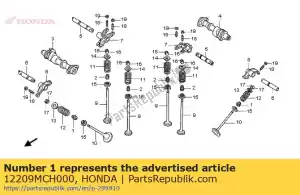 Honda 12209MCH000 uszczelka, np. trzpie? zaworu - Dół