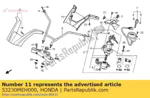 Honda 53230MEH000 mostek, szczyt widelca - Dół