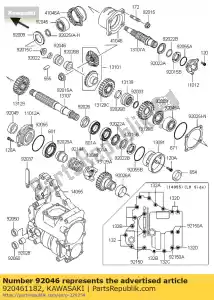 Kawasaki 920461182 ?o?ysko igie?kowe, rna490 - Dół