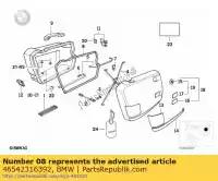 46542316392, BMW, pakking rechts bmw  650 750 1000 1100 1984 1985 1986 1987 1988 1989 1990 1991 1992 1993 1994 1995 1996 1997 1998 1999 2000, Nieuw