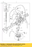 1320036F50, Suzuki, carburetor assy suzuki rm 125 2004, New