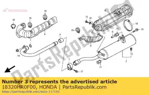 honda 18320HR0F00 aucune description disponible pour le moment - La partie au fond