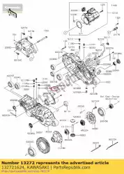 Aquí puede pedir 01 plato de Kawasaki , con el número de pieza 132721624: