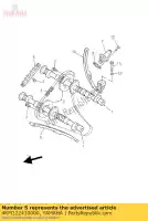 4KM122410000, Yamaha, guide, stopper 2 yamaha xj 900 1995 1996 1997 1998 2000 2001 2002, New