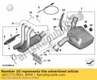 18217717852, BMW, isolation contre les vibrations (à 08/2020) bmw  750 850 900 1000 2017 2018 2019 2020 2021, Nouveau