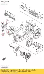 Here you can order the damper,movable from Suzuki, with part number 2148114F00: