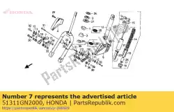 momenteel geen beschrijving beschikbaar van Honda, met onderdeel nummer 51311GN2000, bestel je hier online: