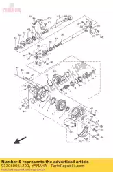 Qui puoi ordinare cuscinetto (2 ore) da Yamaha , con numero parte 933060061200: