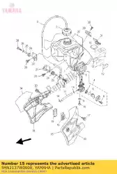 Qui puoi ordinare scoop, aria 1 da Yamaha , con numero parte 5HN2137W0000: