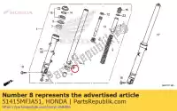 51415MFJA51, Honda, bush, slider honda  cb cbf cbr nc nt vt vtr 250 300 500 600 650 700 750 1000 1100 2009 2010 2011 2012 2013 2017 2018 2019 2020 2021, New