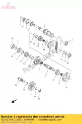 Tutaj możesz zamówić wa? Ek pomocniczy od Yamaha , z numerem części 5GH176811100: