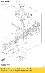 Here you can order the sleeve from Suzuki, with part number 6918544G00: