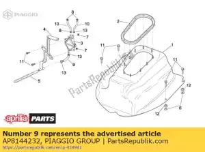 Piaggio Group AP8144232 pipe - Bottom side