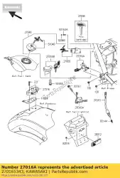 Ici, vous pouvez commander le lock-assy, ?? Siège vn900b6f auprès de Kawasaki , avec le numéro de pièce 270165343: