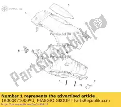 Tutaj możesz zamówić lenkerdeckel vorn od Piaggio Group , z numerem części 1B000071000VU: