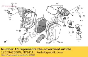 honda 17359428000 gewricht, ontluchtingsbuis - Onderkant