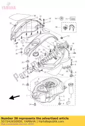 Qui puoi ordinare grafica, serbatoio carburante 2 da Yamaha , con numero parte 5D7242450000: