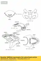 560540009, Kawasaki, marca, capota upp kawasaki zx6r ninja p zx 6r 600 , Nuevo