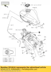 Here you can order the damper,10x220x2 bx250aef from Kawasaki, with part number 921611575: