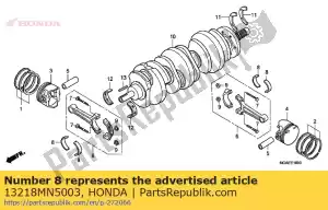 Honda 13218MN5003 ?o?ysko e, korbowód - Dół