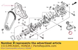 Aquí puede pedir colador comp., aceite de Honda , con el número de pieza 15153MCA000: