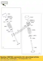 490780709, Kawasaki, valvola motore a molla kawasaki zx10r ninja j k anniversary edition  zx 10r abs 1000 , Nuovo