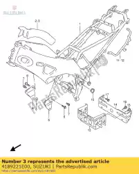 Aquí puede pedir escudo, marco, l de Suzuki , con el número de pieza 4189221E00: