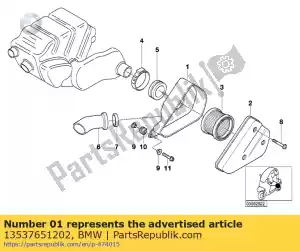 bmw 13537651202 air cleaner housing - Bottom side