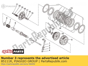 aprilia 85111R roller cage d12x16x10 - Bottom side