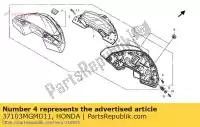 37103MGMD11, Honda, case comp., sob honda cbr  fa cb hornet vfr a f rr rra crossrunner x cbf na sa cb600f cb600fa cbr600f cbr600fa vfr800x 600 800 , Novo