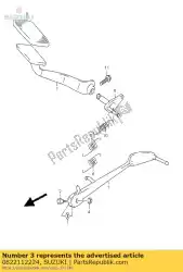 Here you can order the shim from Suzuki, with part number 0822112224: