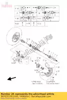 5KM2510G1000, Yamaha, boot set (ball joint) yamaha yfm 660 2003, New