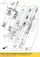 3LD231100000, Yamaha, camera d'aria comp.1 yamaha xtz supertenere super tenere 750, Nuovo