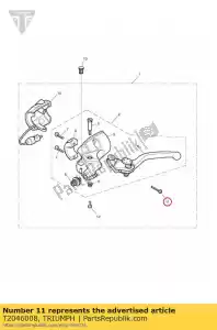 triumph T2046008 schroef phil pan hd m5 x 20 advertentie - Onderkant