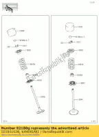 921801028, Kawasaki, calço, t = 2,85 zx600-d1 kawasaki  d er-6f er-6n kle klx klz ninja vulcan w z zx zxr zz r zzr 125 250 300 400 600 650 750 800 900 1000 1990 1991 1992 1993 1994 1995 1996 1997 1998 1999 2000 2001 2002 2003 2004 2005 2006 2007 2008 2009 2010 2011 2012 2013 2014 2015 2016 2017 2018 , Novo